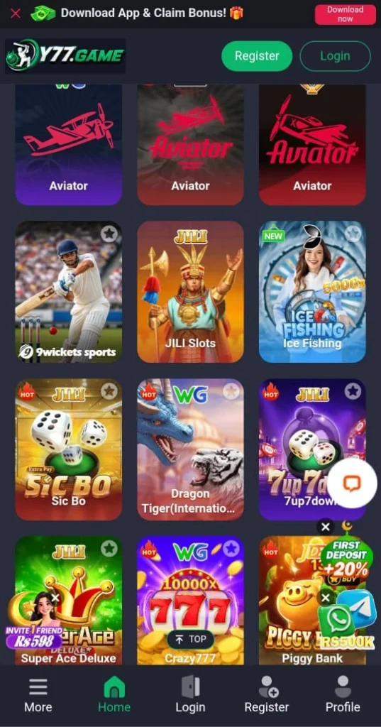 Y77 Game