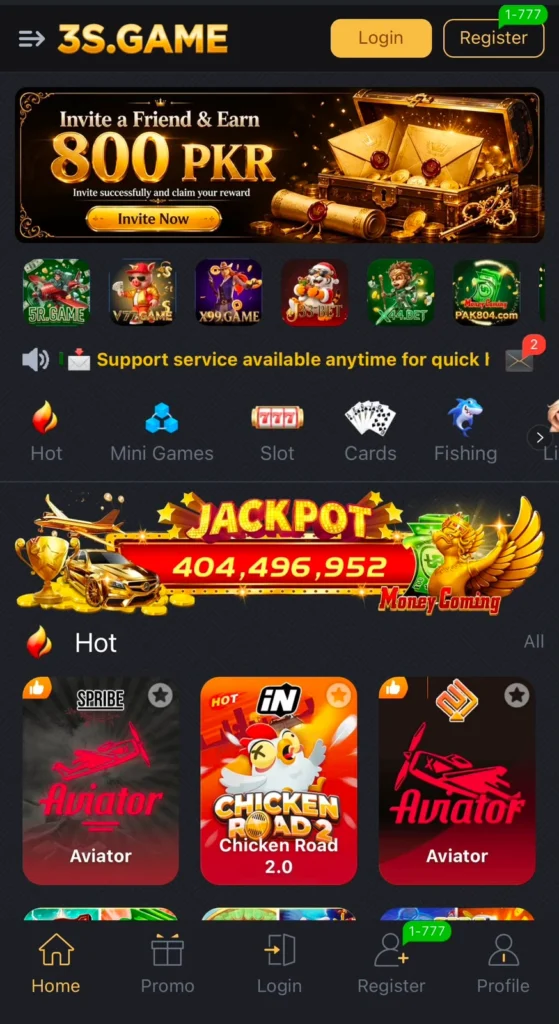 3S777 Game