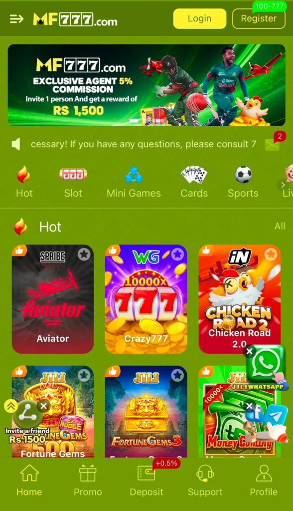 MF777 Game